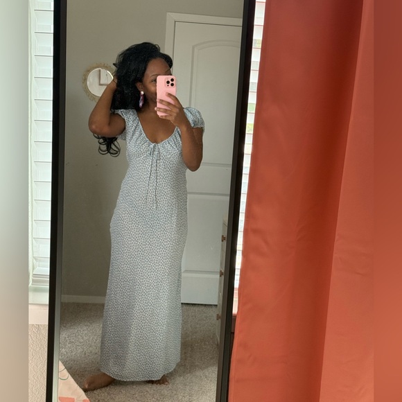 DOEN SOFIA DRESS IN BLUEBELL HILLSIDE BLOOM-XS - Picture 5 of 6